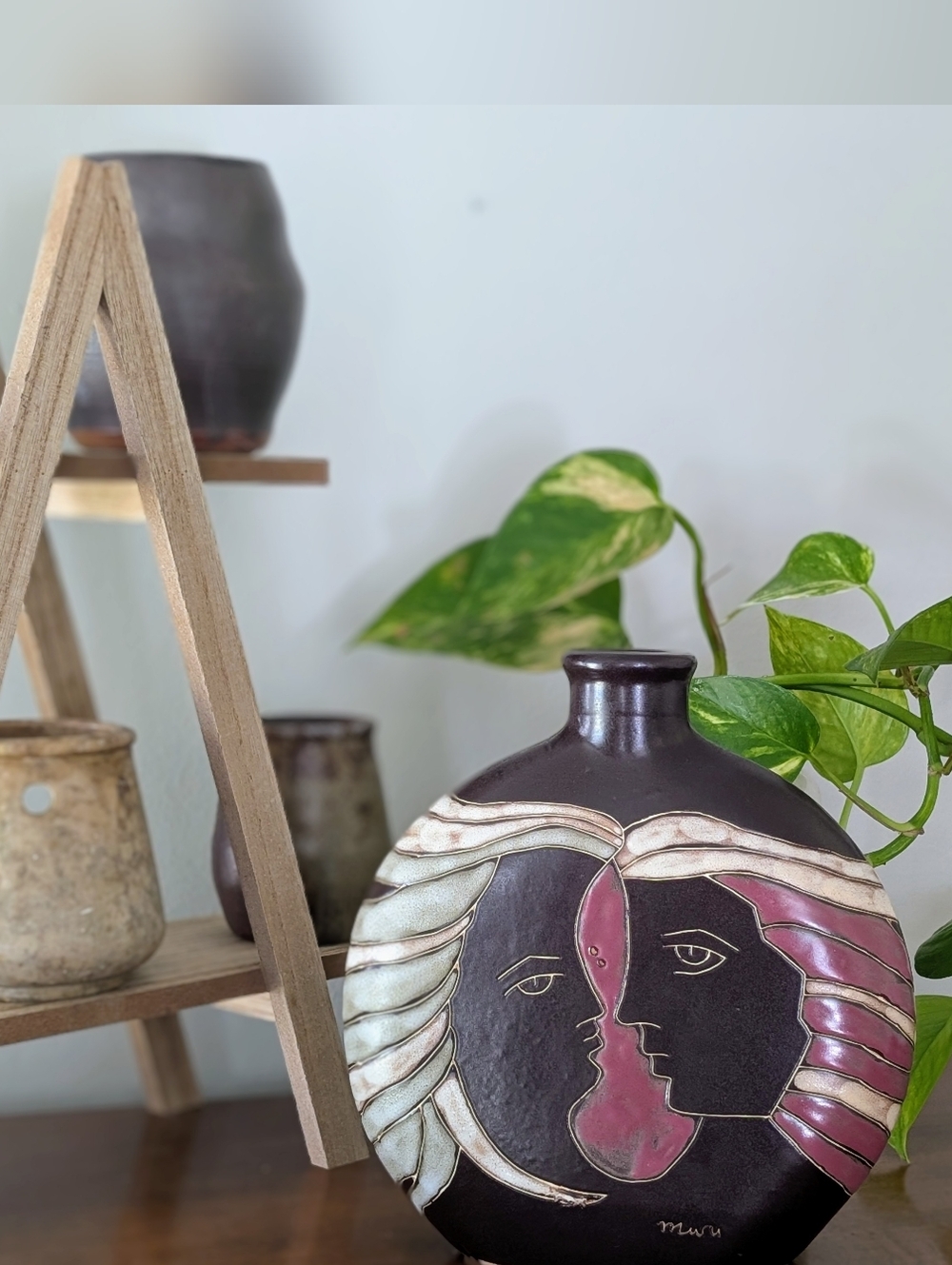 Mara | Decanter-Vase | Mara Design of Mexico | Stoneware Artist - Picture 2 of 14